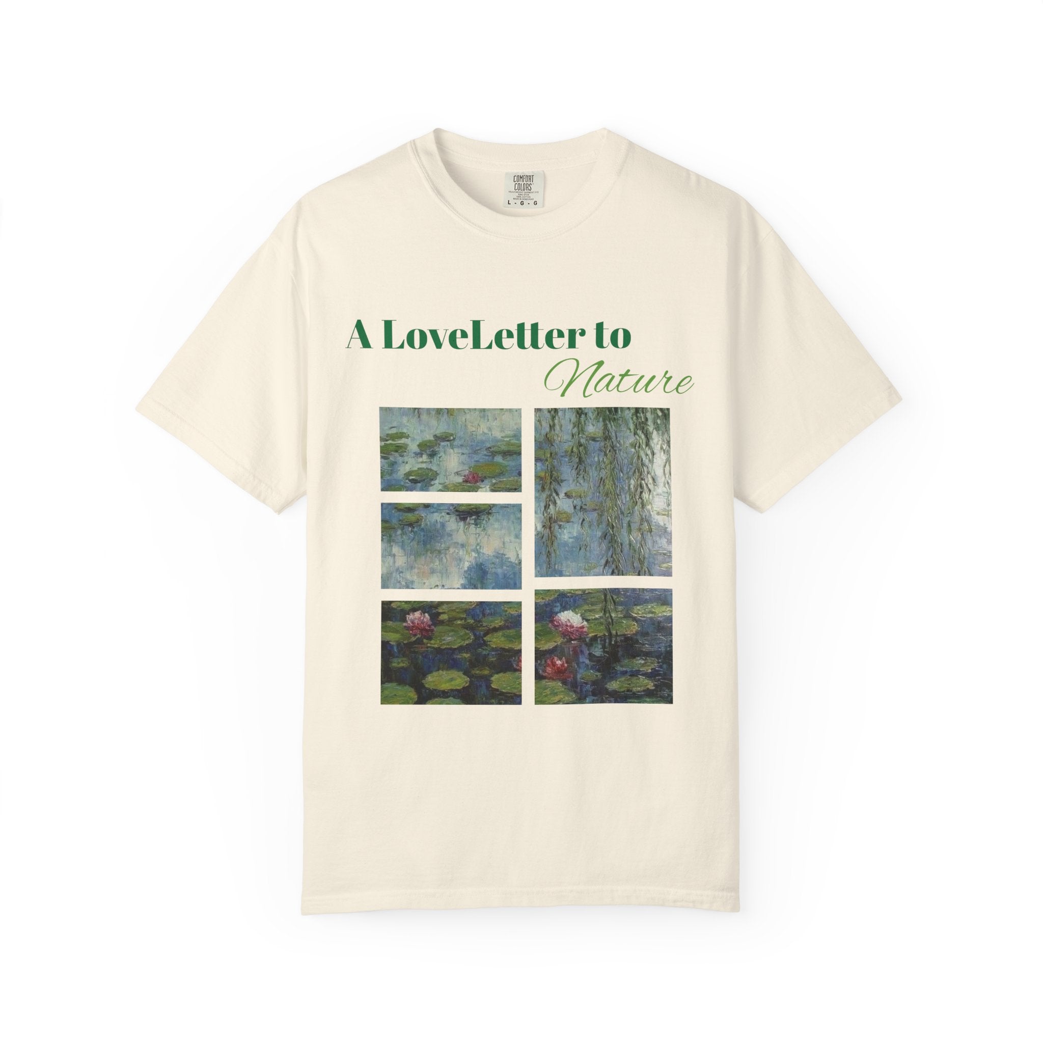 A Love Letter to Nature T-Shirt — Botanical Watercolor Art Tee