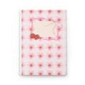 Pink Strawberry Floral Hardcover Journal — Cute Blank Notebook for Notes & Gifts